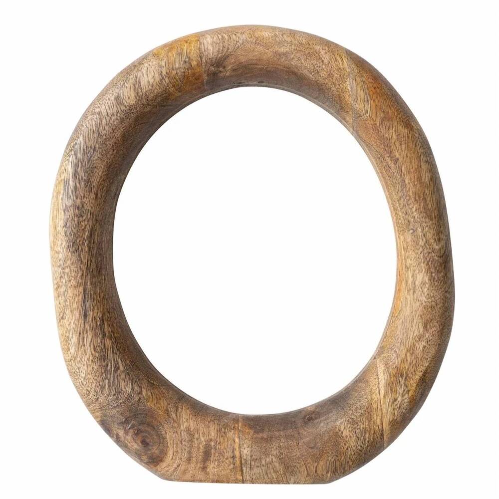 NEW CREATIVE CO-OP mango wood decor in brown